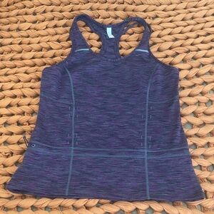 Lucy Women’s Purple Racerback Athletic Tank Top